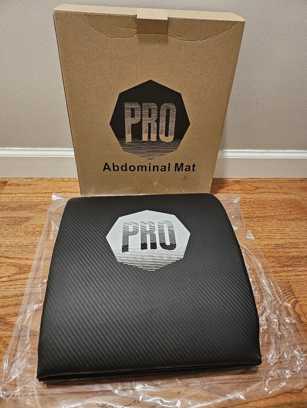 Black Abdominal Mat